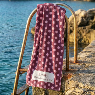 Personalised Embroidered Towels