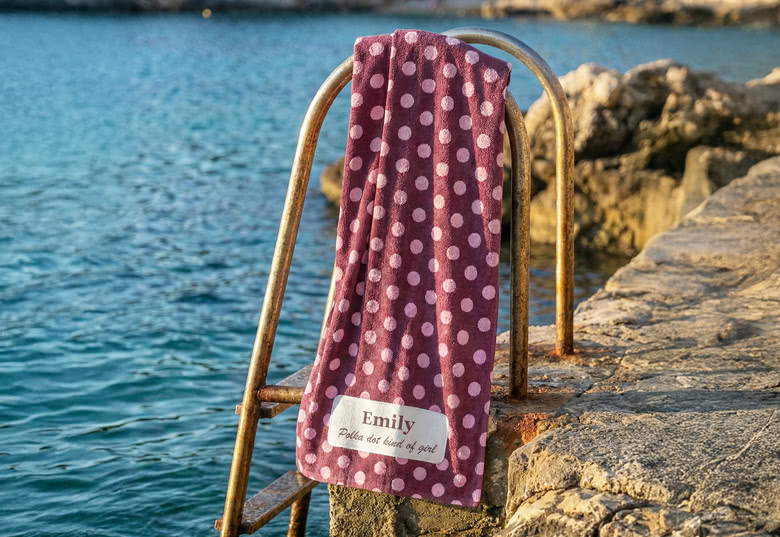 Personalised Embroidered Towels