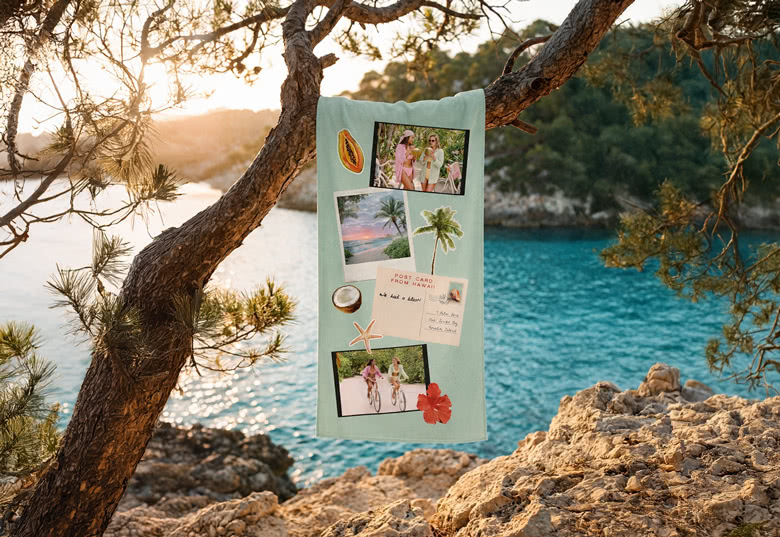 Håndklæde med navn på