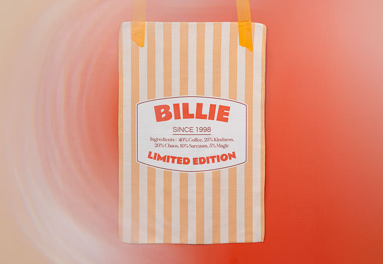 Personalised Tea Towel