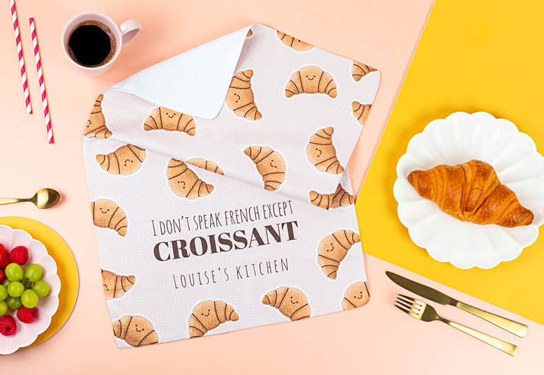 Personalised Tea Towel