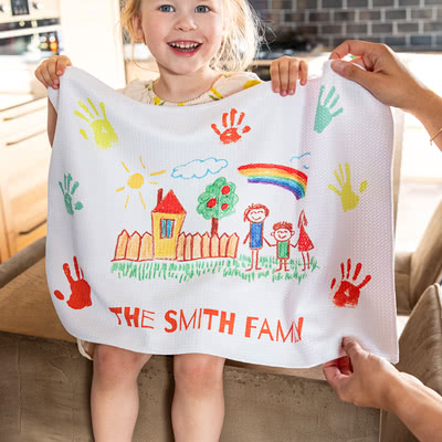 Personalised Tea Towel