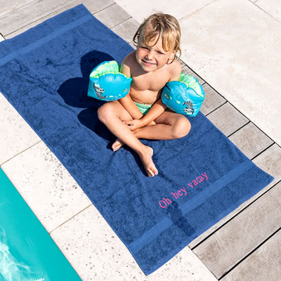 Personalised Embroidered Towel Set