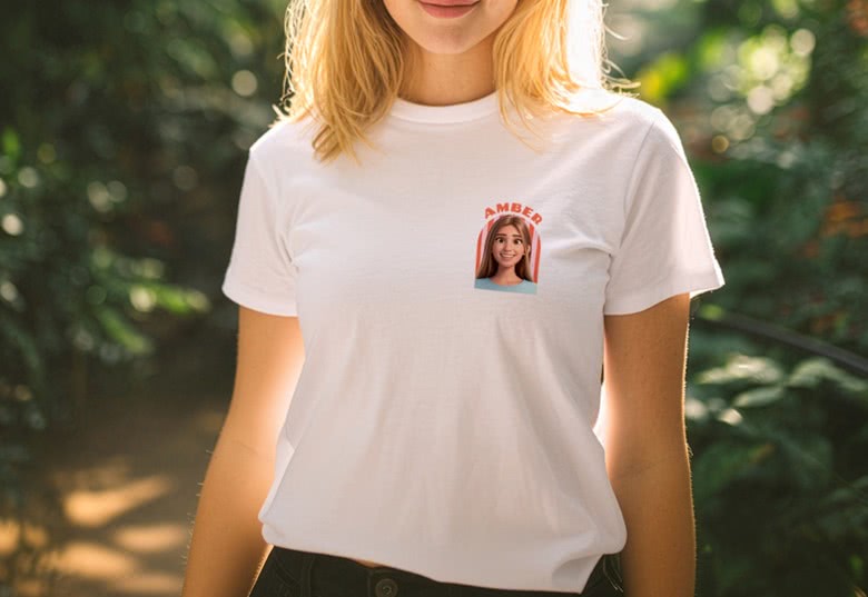 T-short personnalisé cadeau de fin d'année institutrice