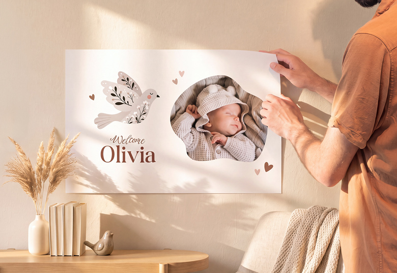 Personalised Welcome Sign