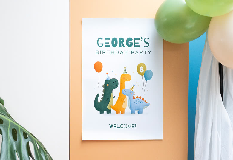 Personalised Welcome Sign