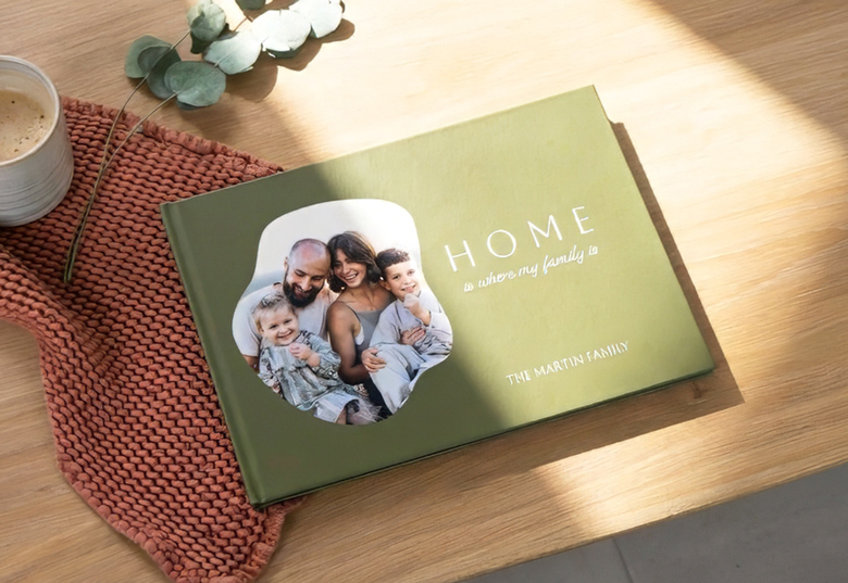 Warm Neutral Photo Book