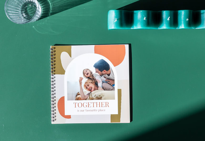 Warm Neutral Photo Book