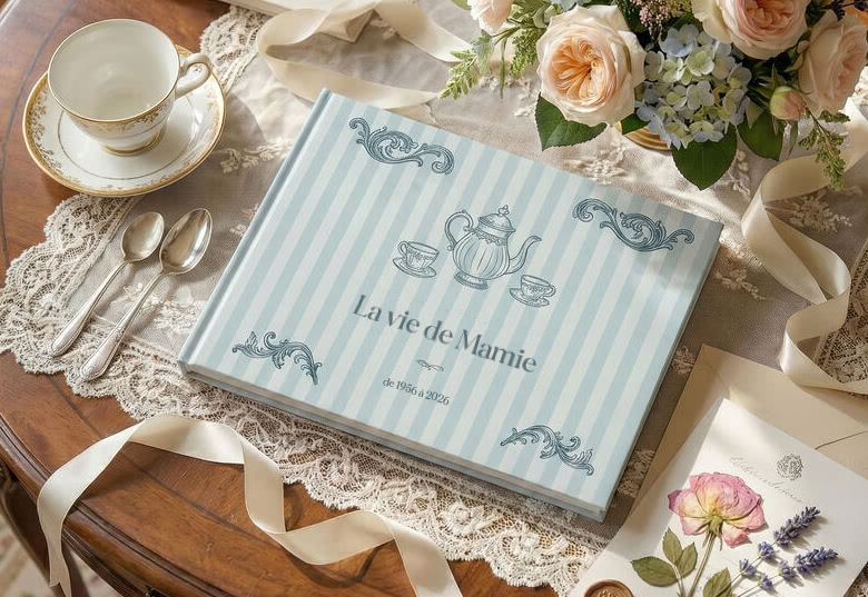 Livre photo cadeau de fête des grand-mères