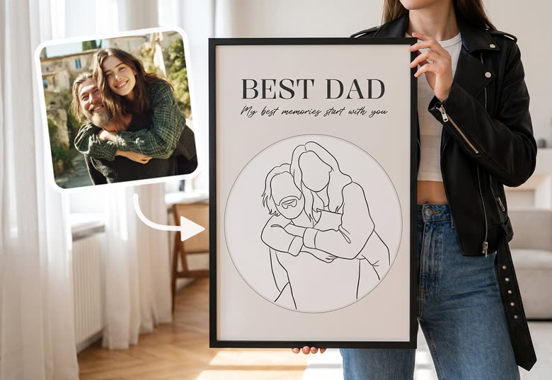 Fotoposter med konstfilter