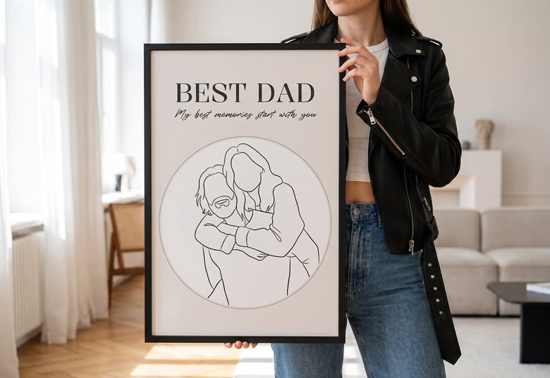 AI Poster for Fathersday