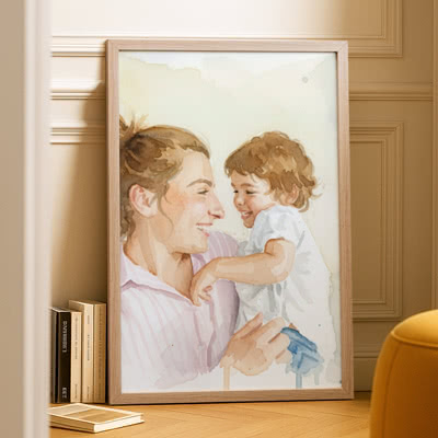 KI Poster für Muttertag