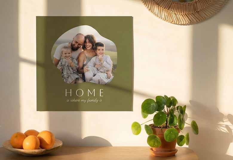 Poster en fotocollage