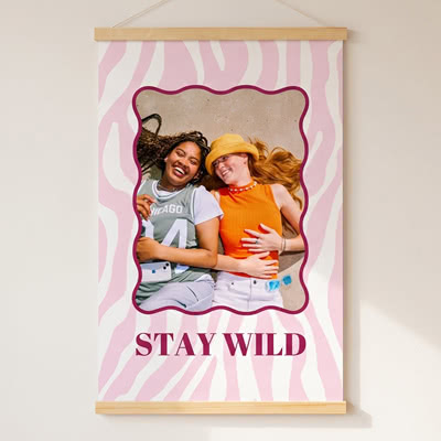 Poster with Magnetic Hanger