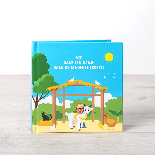 Klein Voorleesboek voor Jongens - Op Reis naar de Kinderboerderij
