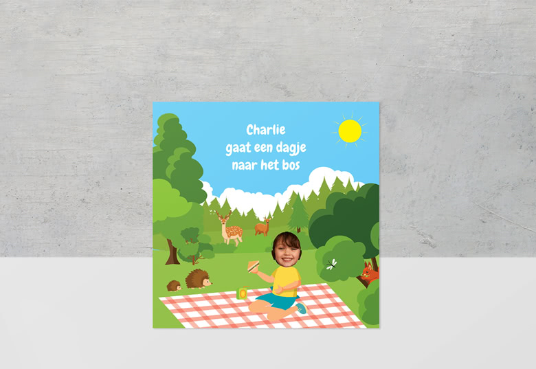 Klein Voorleesboek voor Meisjes - Op Reis naar het Bos