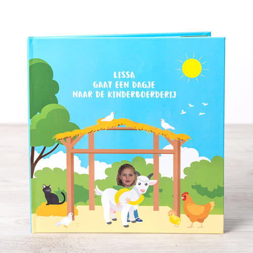 Groot Voorleesboek voor Meisjes - Op Reis naar de Kinderboerderij