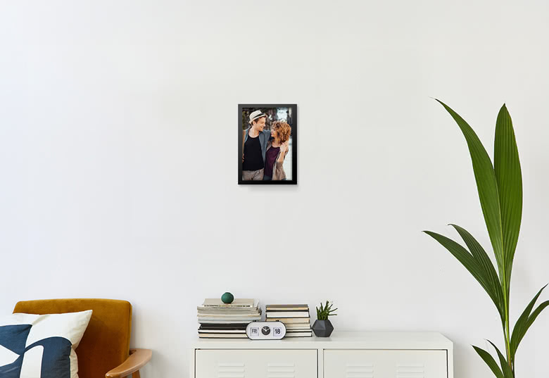 Framed Poster 20 x 30 cm Black