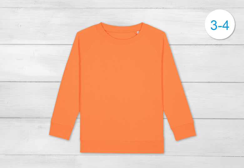 Sweater Kind Oranje 3 - 4 jaar