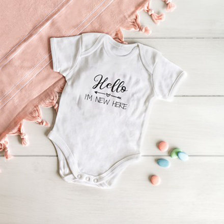 Body bébé 0-3 mois (50/56 cm)
