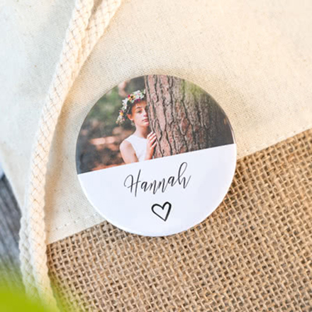 Badge petit format (lot de 4)
