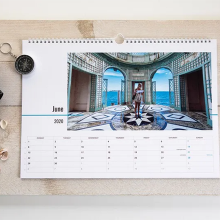 Calendrier mural A3 paysage