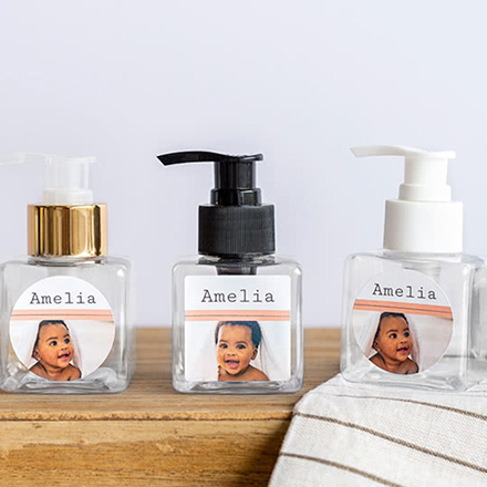 Zeeppompjes Wit Vierkant (Set van 12)