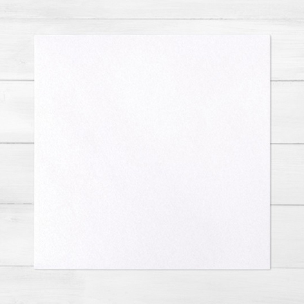 Enveloppes Blanc scintillant Carré (Set de 10)