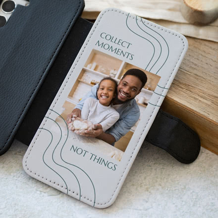 Étui portefeuille pour téléphone Samsung S24 Ultra