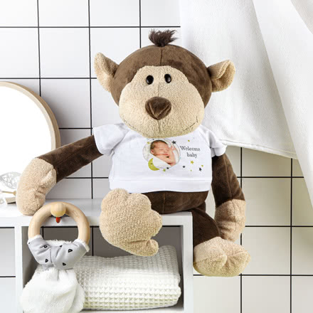 Singe en peluche