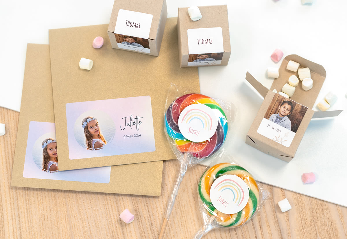 Faveurs pour fêtes d'anniversaire des enfants
