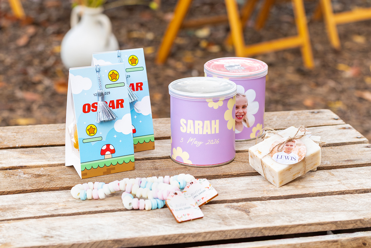 Personalisierte Gastgeschenke