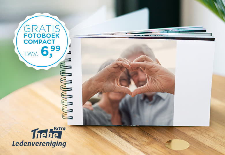 Thebe Extra - gratis fotoboek compact