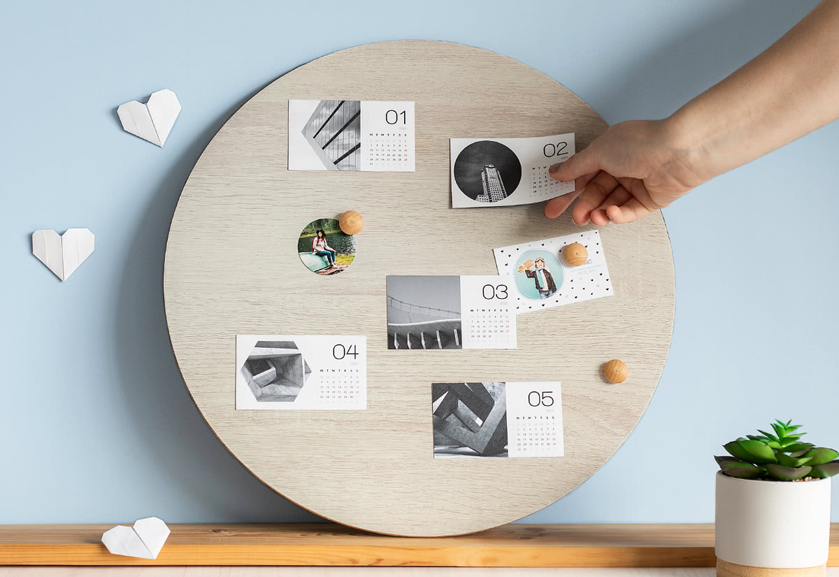 Create personalised refrigerator calendars smartphoto