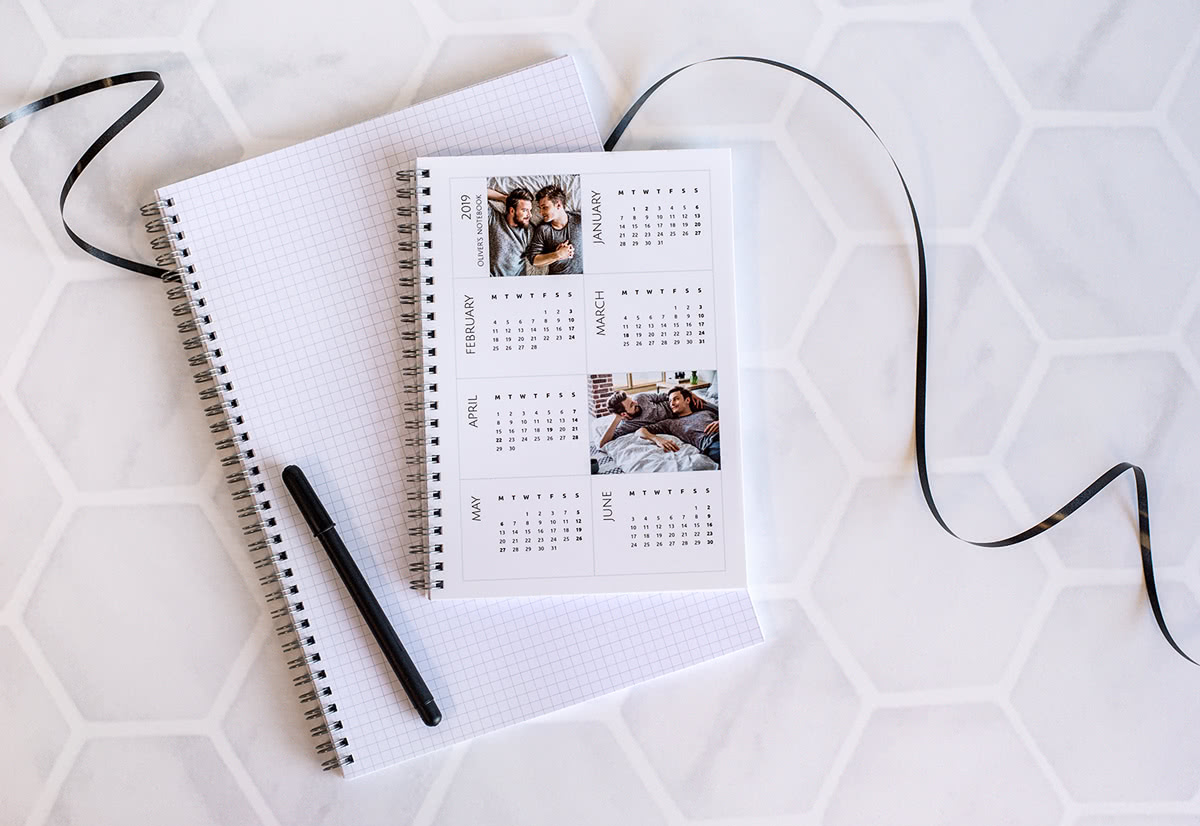 Photo Calendar Notebook smartphoto