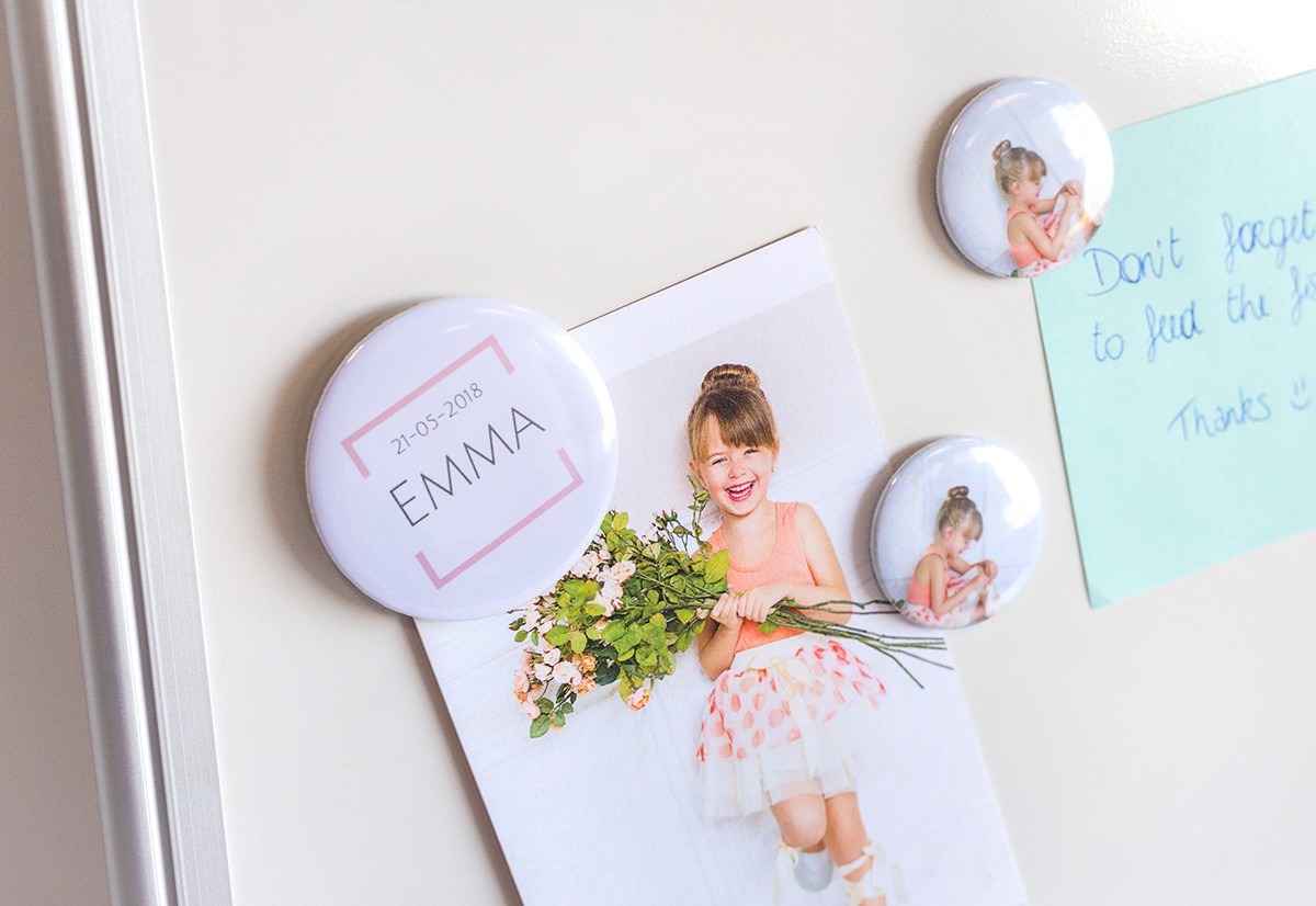 Personalise button with your photo smartphoto