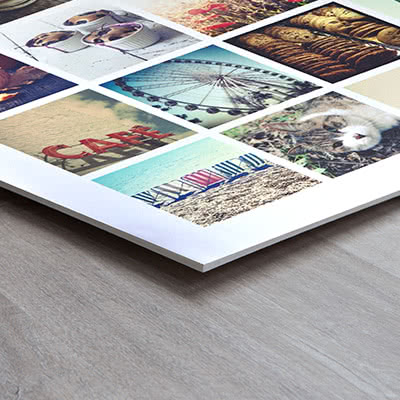 Oppervlakte verkoopplan Kilimanjaro Fotocollage maken - Collage op +7 materialen bedrukken | smartphoto