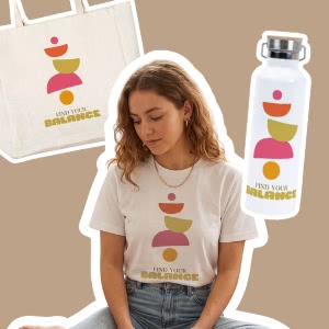 Dolce Orange Pattern - Text Only