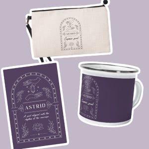 Dolce Orange Pattern - Text Only