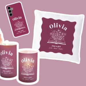Dolce Orange Pattern - Text Only