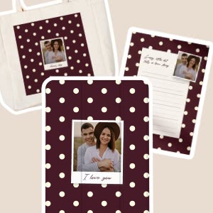 Dolce Orange Pattern - Text Only