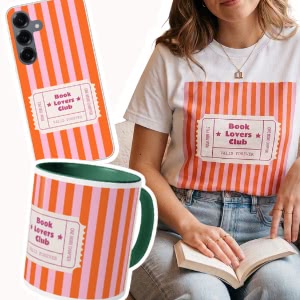 Dolce Orange Pattern - Text Only
