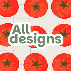 Dolce Orange Pattern - Text Only