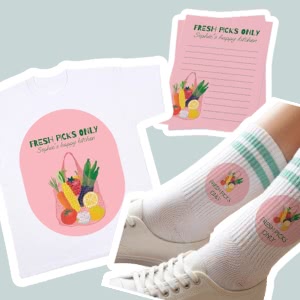Dolce Orange Pattern - Text Only
