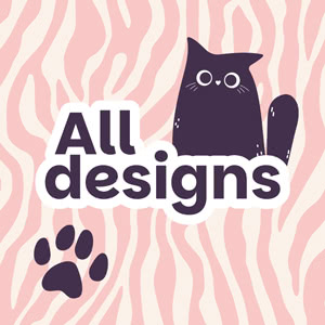 Dolce Orange Pattern - Text Only