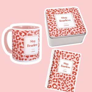 Dolce Orange Pattern - Text Only