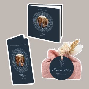 Dolce Orange Pattern - Text Only