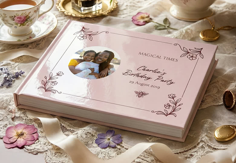 Design Floral Line Frame