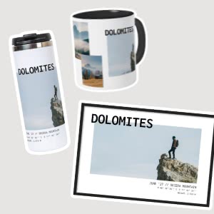 Dolce Orange Pattern - Text Only