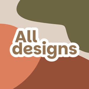 Dolce Orange Pattern - Text Only